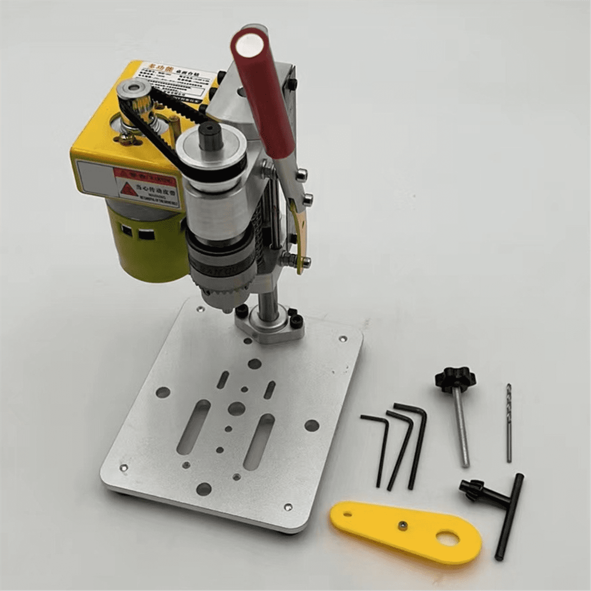 Mini Drill Press Table Driller B10 Chuck Precision Table Drilling Machine 795 Motor Metal Wooden Jade DIY Crafts Tool