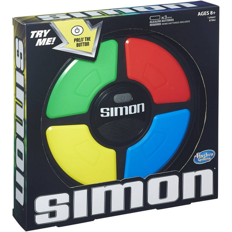 Simon Game by Hasbro, for Ages 8 and Up, for 1 or More players