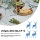 thumbnail image 4 of Inteprter 4 Uds. Cubiertos de Navidad para mesa, cuchara, soporte para cubiertos, de tela para Festival, cubiertos de bolsillo, suministros para el Kits de decoración para fiestas Gris claro Inteprter HA069002-02, 4 of 6