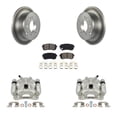 thumbnail image 1 of Transit Auto Rear Disc Brake Caliper Coated Rotors and Semi-Metallic Pads Kit for Car Kia Forte Koup Forte5 KCG-100319S, 1 of 11