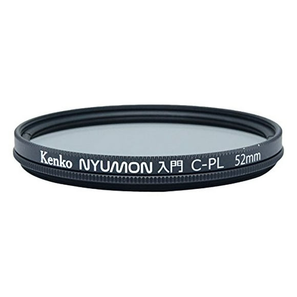Kenko Nyumon Wide Angle Slim Ring 52mm Circular Polarizer Filter, Neutral Grey, Compact (225250)