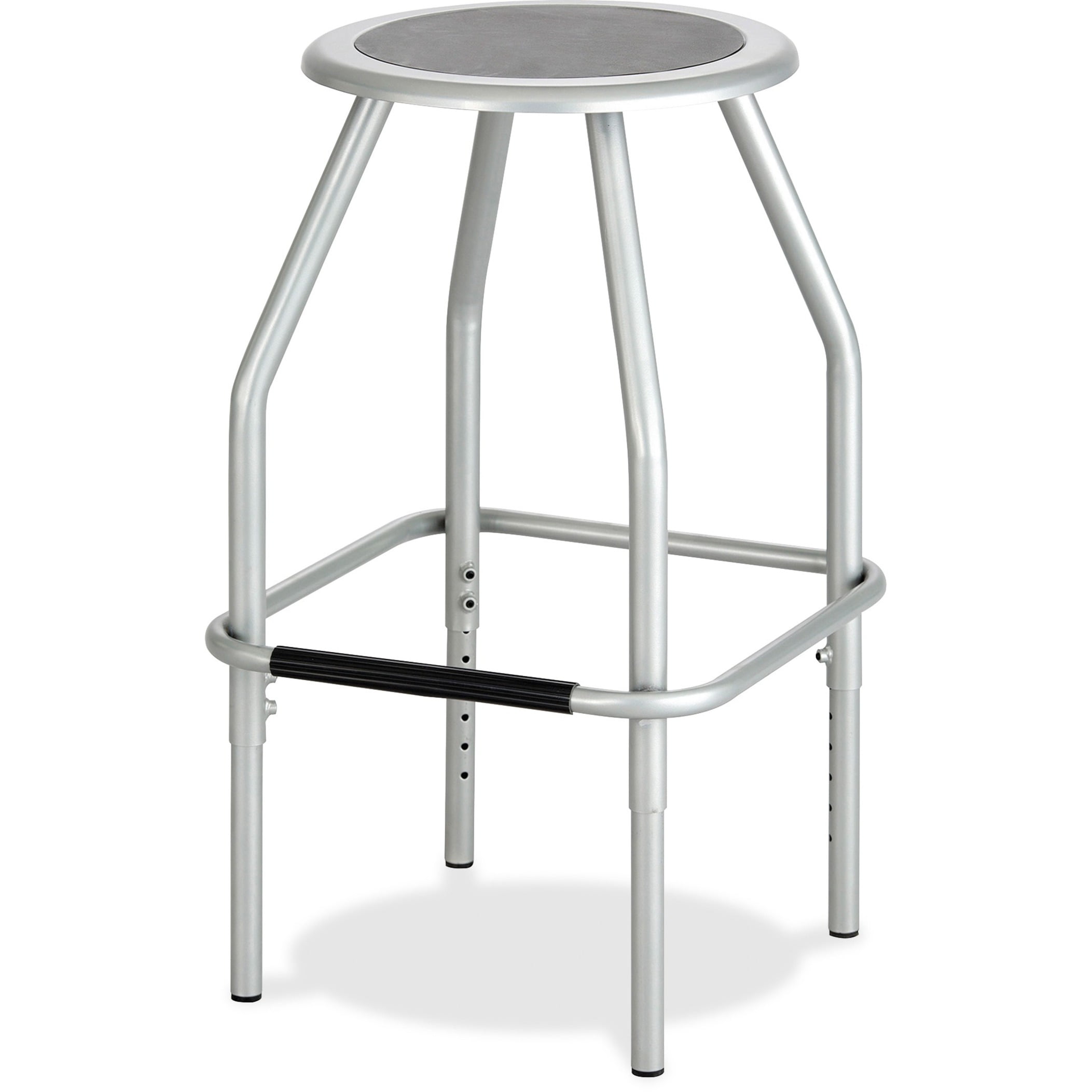 Red Safco Products Steel Stool Standard Height 