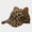 B, variant on Women's Y2K Leopard Baseball Cap Faux Fur Cat Ear Adjustable Hat