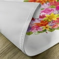 thumbnail image 5 of Ambesonne Valentines Day Place Mats Set of 4, Flower Rose Leaf, Standard Size, Multicolor, 5 of 6