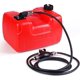 thumbnail image 1 of Portable 3-gallon marine outboard boat fuel tank con line y i-shaped handle para easy carrying, 1 of 9