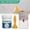 white-Free Size/, variant on FHBVT Wall Repair Paste Kit Quick-Drying Crack Repairing Agent All Wall Types Coverage No Pollution Formula for Home School Office Wall Holes Peeling Graffiti Scratches Nail Holes Restoration