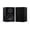 Black Ash, variant on Fluance Elite High Definition 2-Way Bookshelf Surround Sound Speakers for 2-Channel Stereo Listening or Home Theater System - White/Pair (SX6WH)