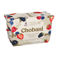 thumbnail image 2 of Chobani Low-Fat Vanilla Greek Yogurt Mixed Berry On The Bottom, Hero Batch 5.3oz 4PK, 2 of 9