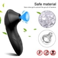 thumbnail image 5 of Mini Sucking Vibrator with 10 Suction Modes, Adult Sex Toy for Women Masturbation and Couples, Black, 5 of 7