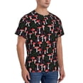 thumbnail image 5 of Rocae Red Mushrooms for Men's Moisture-Wicking Crew Tee - T-Shirt for Sports, Outdoor Activities, and Casual WearX-Large, 5 of 9
