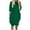 Green, variant on Women Summer Casual Dress Crew Neck Short Sleeve Babydoll Knee Length Midi Dresses Short Sleeve Tunic Shirt Dress Casual Loose Midi Dresses