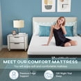 thumbnail image 3 of PayLessHere 10-inch Gel Memory Foam Mattress with Removable Lid, Medium Sturdy, Boxed, Adults, 3 of 7