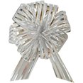 thumbnail image 1 of sxvblly 6 PCS Large Pull Bows 6 Inch Five-Striped Silver Bows for Gift Wrapping Wedding Basket Decorated Birthday Party Christmas Gift Boxes Flower Decorations, 1 of 5