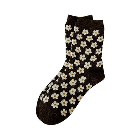 

Women Socks Mid Tube Thickened Warm Stockings Socks