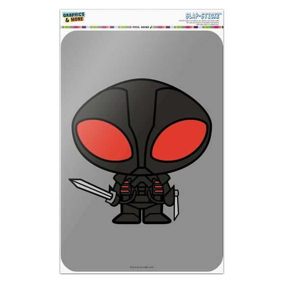 Aquaman Movie Black Manta Chibi Character Home Business Office Sign