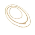 thumbnail image 1 of Collares Ametrinaa Triple Layer PMGD0008 Chapa de Oro 18k, 1 of 5