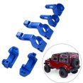 thumbnail image 1 of RC Car Front Steering Blocks Caster Blocks Rear Stub Axle Carriers Kit 2PCs Front Steering 2PCs Rear Stub Axle Aluminum Alloy Replacement for Slash 2WD, 1 of 7