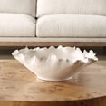 thumbnail image 2 of Uttermost Blossom Short Off white Bowl, 2 of 7