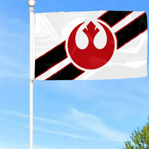 Bayyon Rebel Alliance Flag Banner with Grommets 3x5Feet Man cave Decor 3