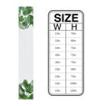 thumbnail image 6 of Table Runner Dresser Scarves 72 Inch Long, Monstera Palm Leaves Tropical Jungle Botanical Plants Linen Dining Table Runners Green White Tabletop Scarf for Wedding Holiday Party Kitchen, 6 of 7