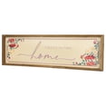 thumbnail image 4 of Northlight Floral "Home Sweet Home" Framed Hanging Wall Sign - 23.75", 4 of 6