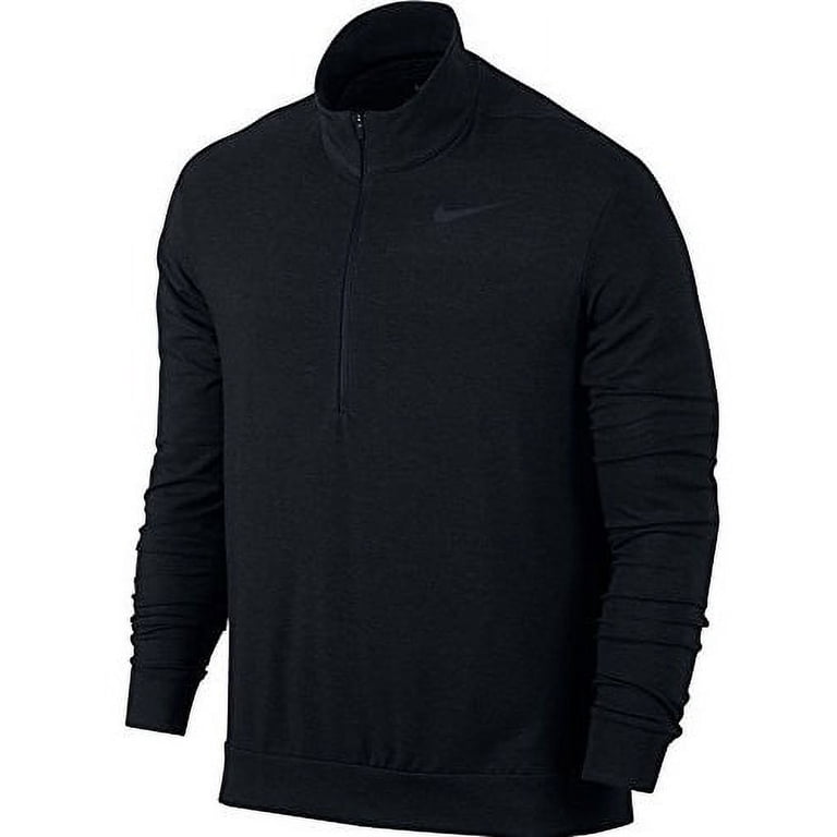 Nike Mens Size S Dri-Fit 1/4 Zip Long Sleeve Gym Training Top 885412-010  Gray - Walmart.com