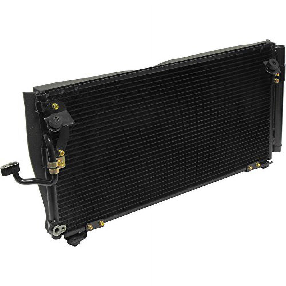 New UAC CN 4967PFC A/C Condenser -- Condenser Parallel Flow Fits select: 2000-2005 MITSUBISHI ECLIPSE, 2004-2005 DODGE STRATUS SXT