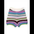 thumbnail image 1 of Conjuntos de Dos Piezas de Punto para Mujer: Cárdigan de Rayas con Botones y Pantalones Cortos, Pantalones Cortos y Pantalones Cortos Pantalones Cortos Color Rosa L, 1 of 2