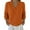 Orange, variant on Breezora V Neck Knit Pullover Sweater Lightweight Long Sleeve Casual Fall Tops Womens 2025 Fashion Knitwear L Size Black