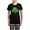 With Checker Pant, variant on CafePress - Shamrock Women's Dark Pajamas - Women's Short Sleeve Print T-Shirt and Pants Dark Cotton Pajama Set