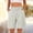 Beige, variant on Women Bermuda Shorts Knee Length Only Moment Womens Bermuda Shorts Knee Length Chemical Fiber Blends Knee Length Capris with Pockets High Waisted Athletic Casual Shorts for Women Purple,M