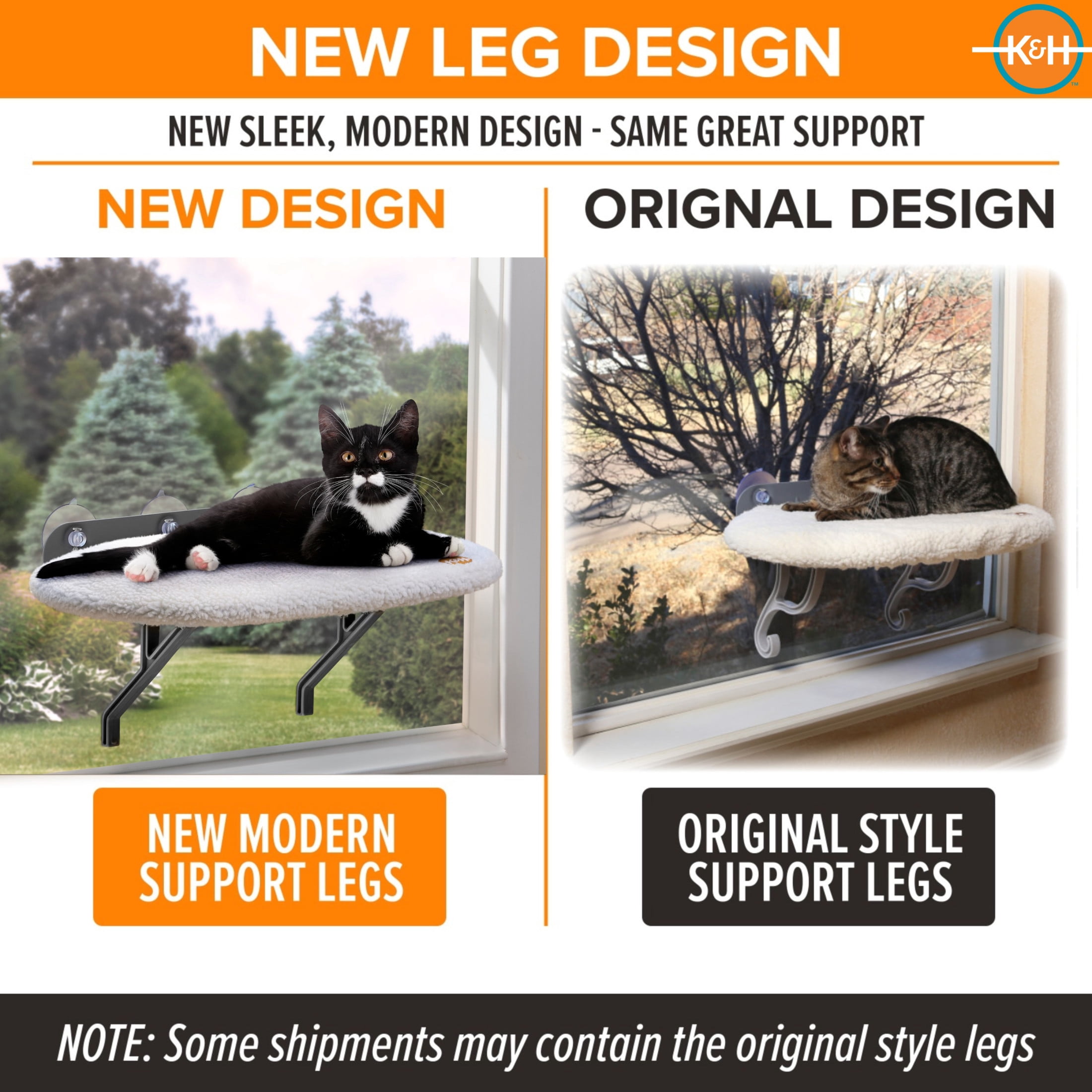 K&H Pet Products Universal Mount Kitty Sill Original Fleece 24 X 14 Inches