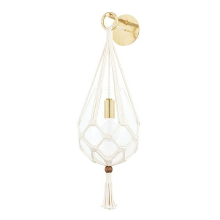 

Mitzi H411101 Tessa 1 Light 23 Tall Wall Sconce - Brass