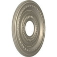 thumbnail image 2 of Ekena Millwork 13"OD x 3 1/2"ID x 3/4"P Cole Thermoformed PVC Ceiling Medallion (Fits Canopies up to 4 1/4"), Metallic Silver, 2 of 10