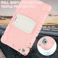 thumbnail image 4 of Shockproof Case for iPad 10.2 (9th/8th/7th Generation, 2021/2020/2019 Release), Kids Friendly Heavy Duty Rugged Hybrid Protective Tablet Cover with Kickstand, Pink, 4 of 7