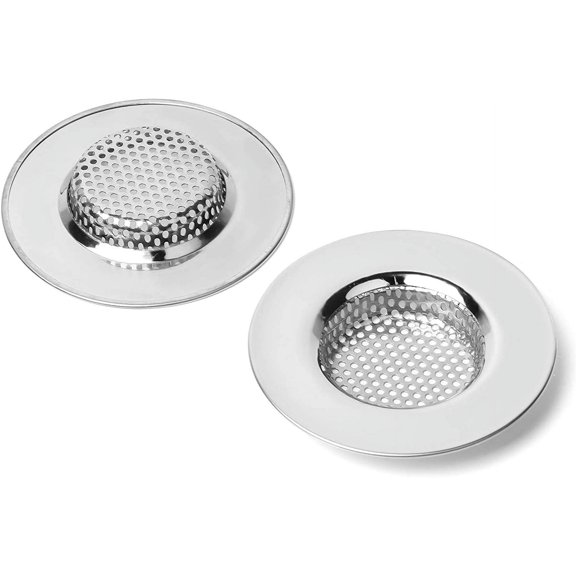 Kitchen Sink Filter, Stainless Steel Sink Filter, Kitchen Sink Grate, Thicker, Outer Diameter 77mm/3inch(Small Size)