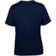 thumbnail image 3 of Gildan - Camiseta deportiva transpirable de manga corta para hombre - 100% poliéster (Azul marino), 3 of 4