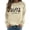 Beige [Halloween Shirts for Women Clearance Sales], variant on WEIWEN 1692 They Missed One Sweatshirt Women Halloween Witch Long Sleeve Shirts 1692 Salem Casual Crewneck Pullover Sweaters Gift Tops Women's Clothing Black, XL