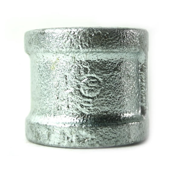 Thrifco Plumbing 5218023 1-1/4 Inch Galvanized Steel Coupling