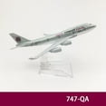thumbnail image 1 of 6Inch 15CM Boeing 737 747 757 767 777 787 Diecast Airplane Model For Gift Collection,747 QA, 1 of 6
