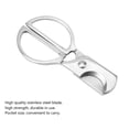 thumbnail image 4 of Cigar Scissors, Doubleedged Cigar Scissors Pocket Cigar Scissors Convenient To Carry Durable In Use High Strength  For Home For Outdoors For Travel For Office, 4 of 8