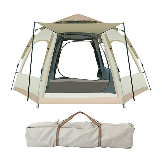 Tienda de Campaña Ligera, Automática, Fácil Instalación, Bolsa de Almacenamiento Incluida, Tienda de Campaña de Malla, Protector Solar, Resistente Al 280cmx240cmx158cm Sunnimix Tienda al aire libre