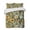 Grass Green Gray Green Beige, variant on Quilts Queen Size, Sunflower Soft Comforter Bedding Set for Bed, Yellow Summer Floral Birds Pastoral Lightweight Quilted Bedspread with Pillow Cover(2 Pieces) for All Season, 90x96 Inch