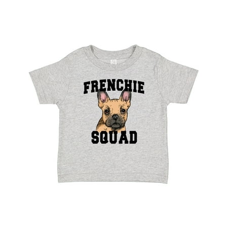

Inktastic Cute French Bulldog Frenchie Squad Boys or Girls Baby T-Shirt
