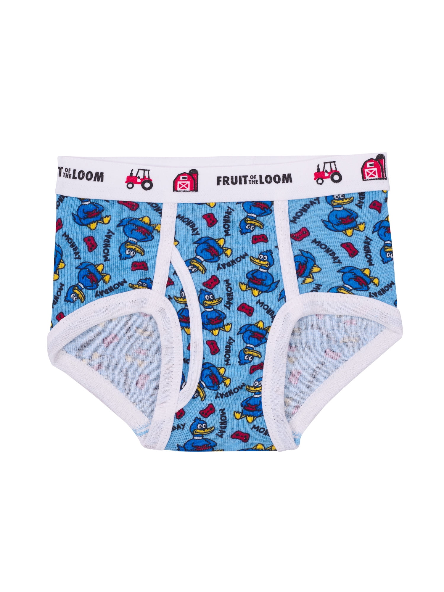 Toddler Boys Days of the Week Briefs Underwear (7 Pair Pack) by Fruit of  the Loom