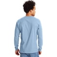 thumbnail image 2 of Hanes Men's Authentic Long Sleeve Pocket Tee, 2 of 5