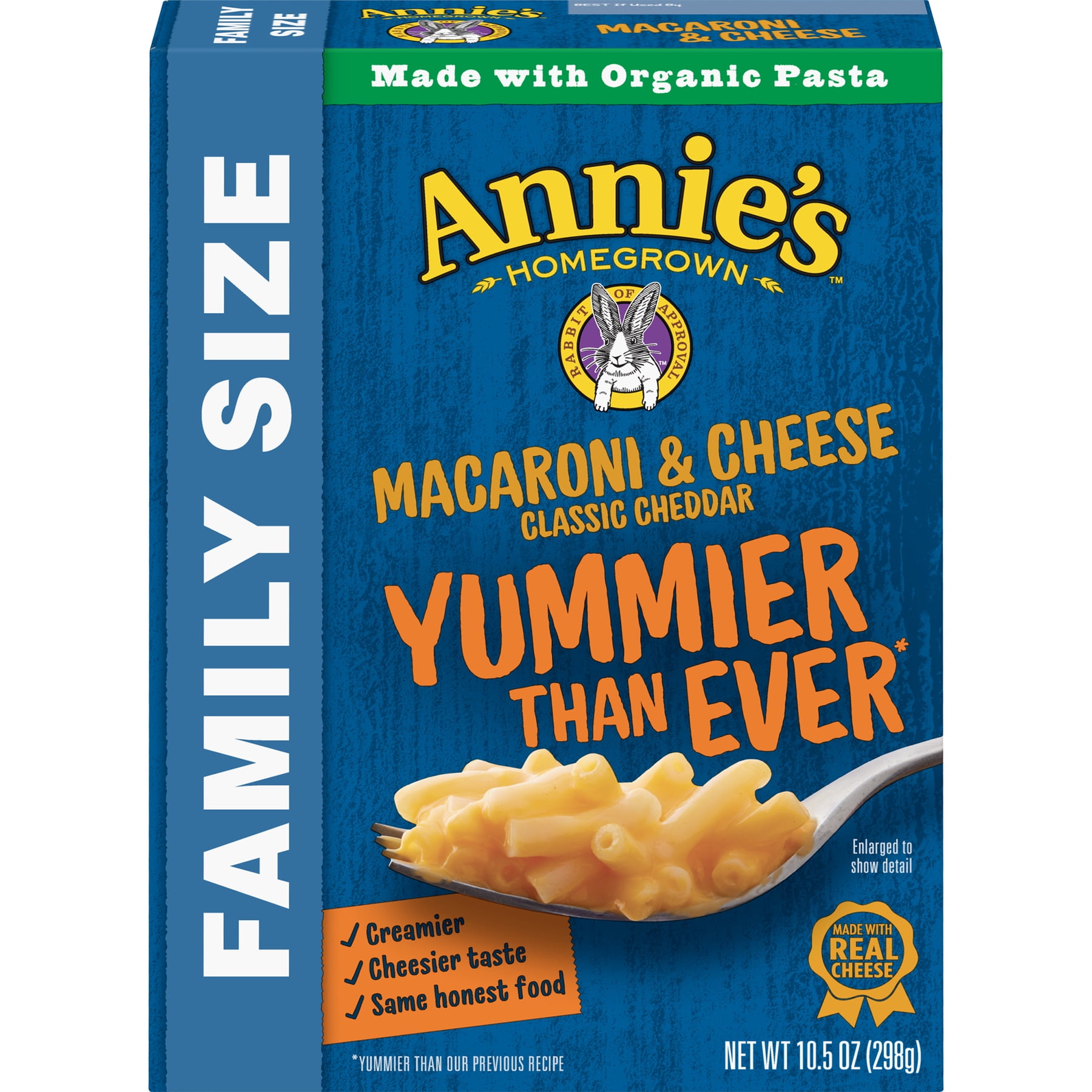 Annie's Classic Mild Cheddar Macaroni and Cheese, 10.5 oz