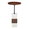 thumbnail image 2 of Mesa Lateral Stuk Blanco Kessa Muebles, 2 of 5