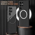 thumbnail image 1 of Magsafe Magnetic Carbon Fiber Case Compatible Samsung Galaxy S23 Ultra/s23 Plus/s23 With Wireless Charging, 1 of 3
