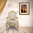 thumbnail image 3 of Georgia Picture Archive 25x32 Gold Ornate Wood Framed with Double Matting Museum Art Print Titled - Okefenokee Swamp Sunset-Georgia, 3 of 4